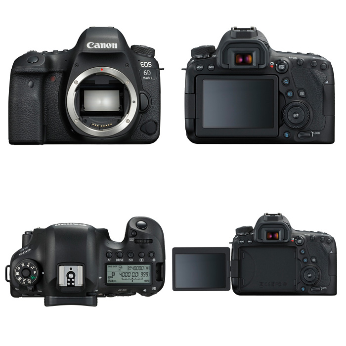 Canon EOS 6D Mark II Body〔單機身〕平行輸入- Canon - DSLR 單眼相機 